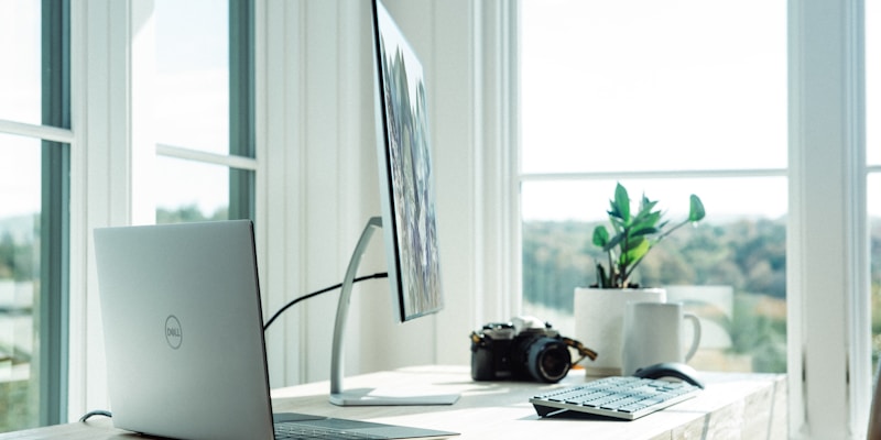 Home office setup
